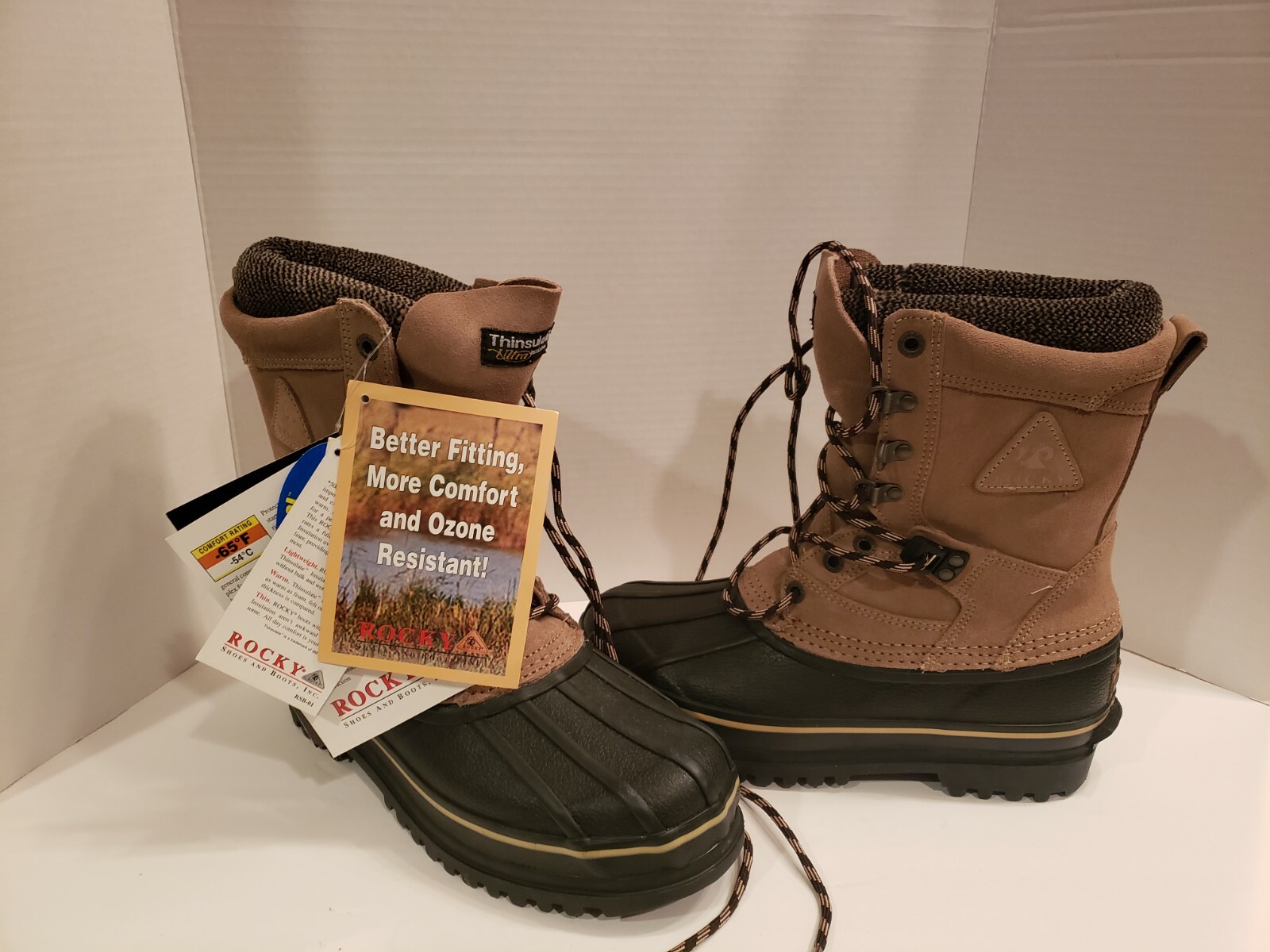 ROCKY Polartec thinsulate ultra insulation boots size 8, new with tags