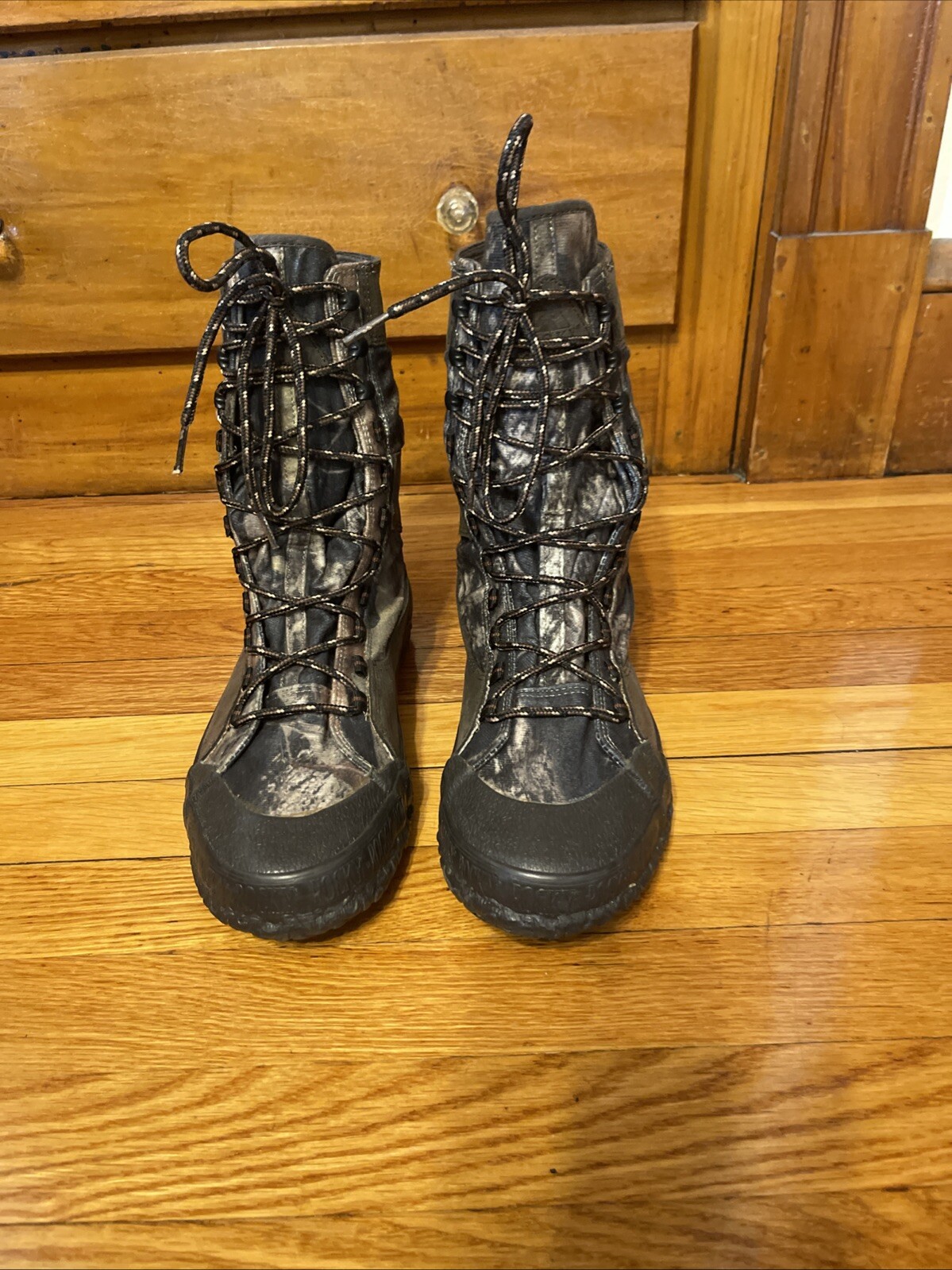 Rocky Boots 10″ Lace-up Waterproof Camo & Brown  11M #9397 Men’s 9.5M