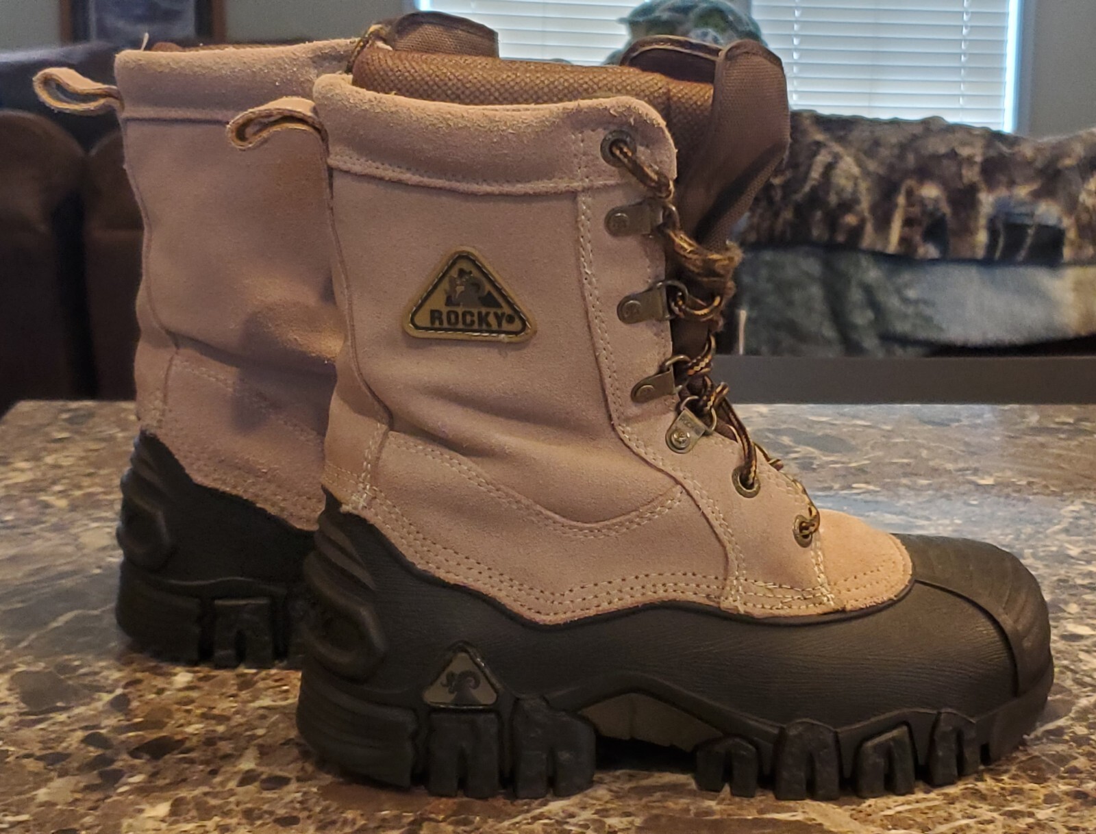 Rocky Boots 7909 Jasper Trac SABLE Brown SUEDE-200g THINSULATE Women’s Sz 7