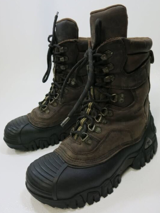 Rocky 600 Gram Thinsulate Insulated Rugged Leather Rubber Boots Men’s Shoes 10