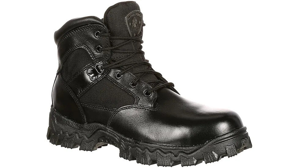 Rocky 6″ ALPHA FORCE 6167 Men’s Comp Toe Black Waterproof Boots size 3.5 M – NEW