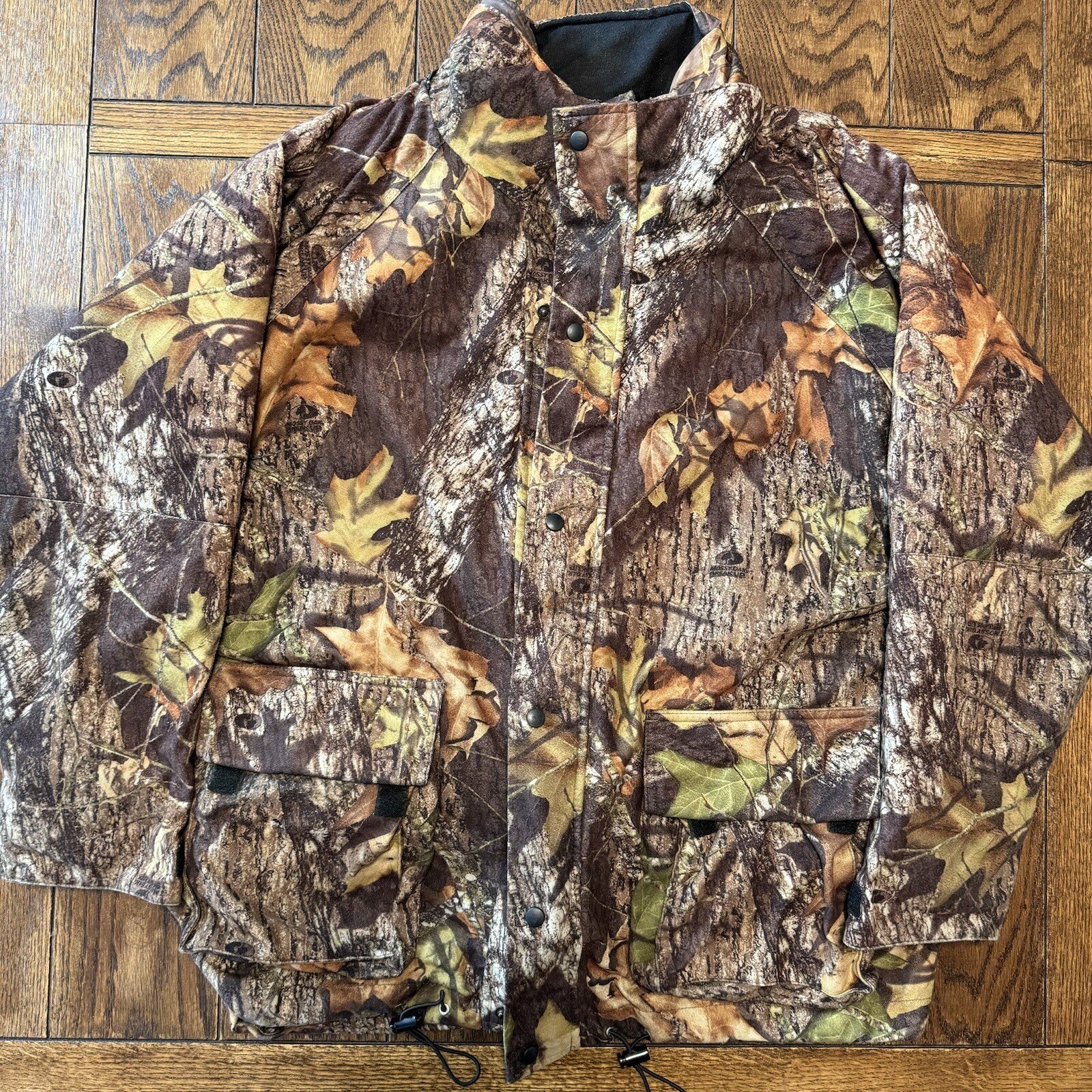 Rocky Men’s Size XL Camouflage Pro Hunter Mossy Oak Advantage 2 In 1 Jacket
