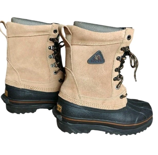 Rocky Thinsulate Ultra Insulated Winter Waterproof Hunting Boots Men’s 7M