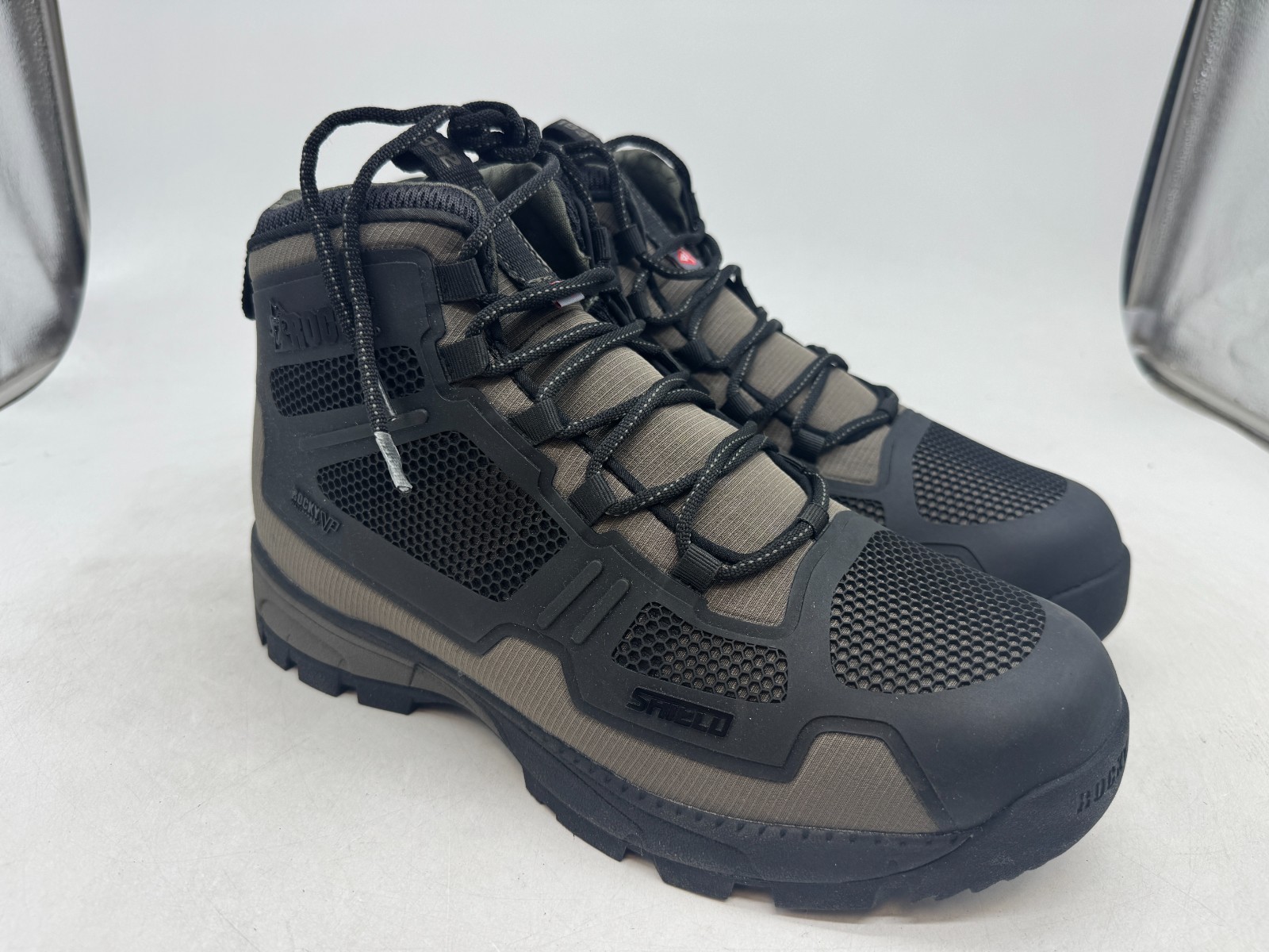 Rocky Quickfire 6” 200G Hunting Boot Men’s Black Waterproof Lace-Up Outdoor – 11