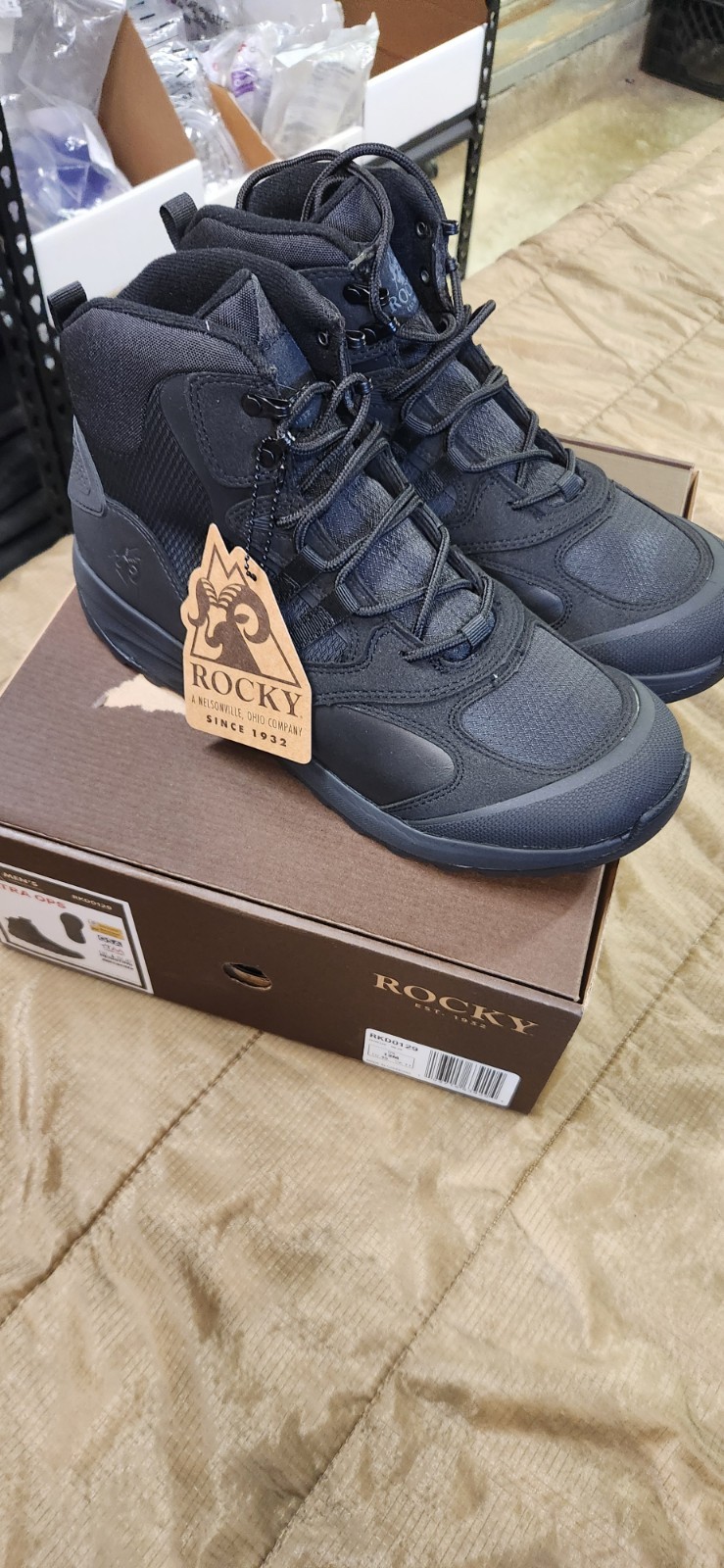 Rocky Ultra OPS RKD0129 EH Oil Slip Resistant Nonmetallic Men’s Boots 12M