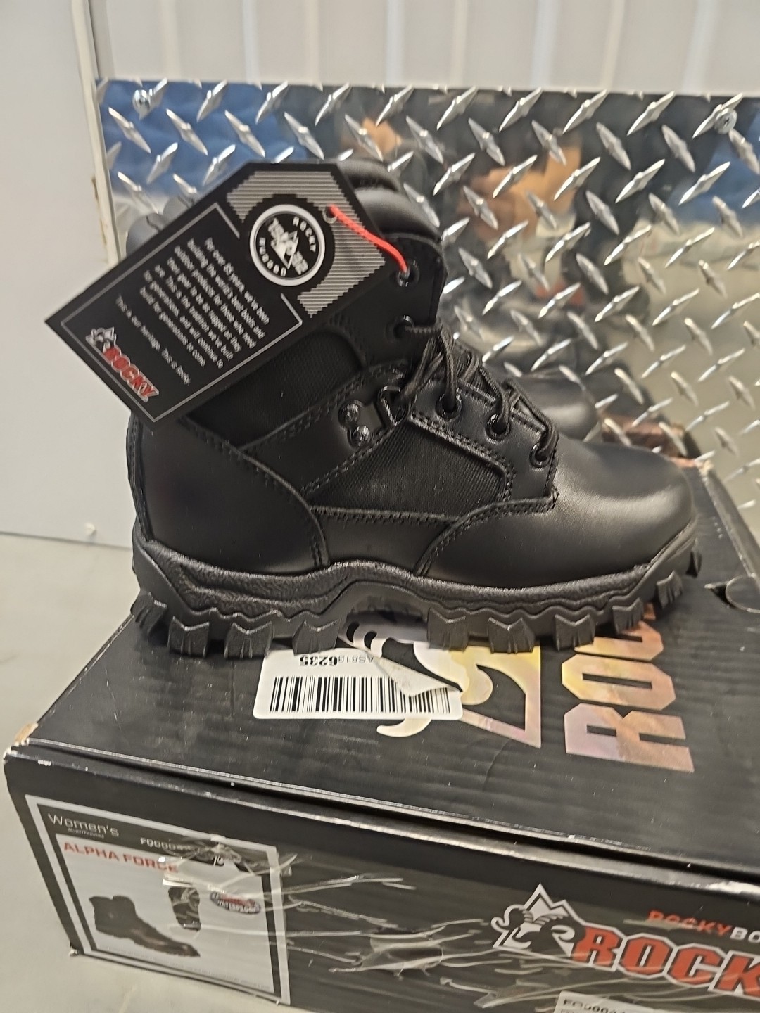 ROCKY ALPHA FORCE WOMENS WATERPROOF PUBLIC SERVICE BOOTS FQ0004167 – Size 5.5