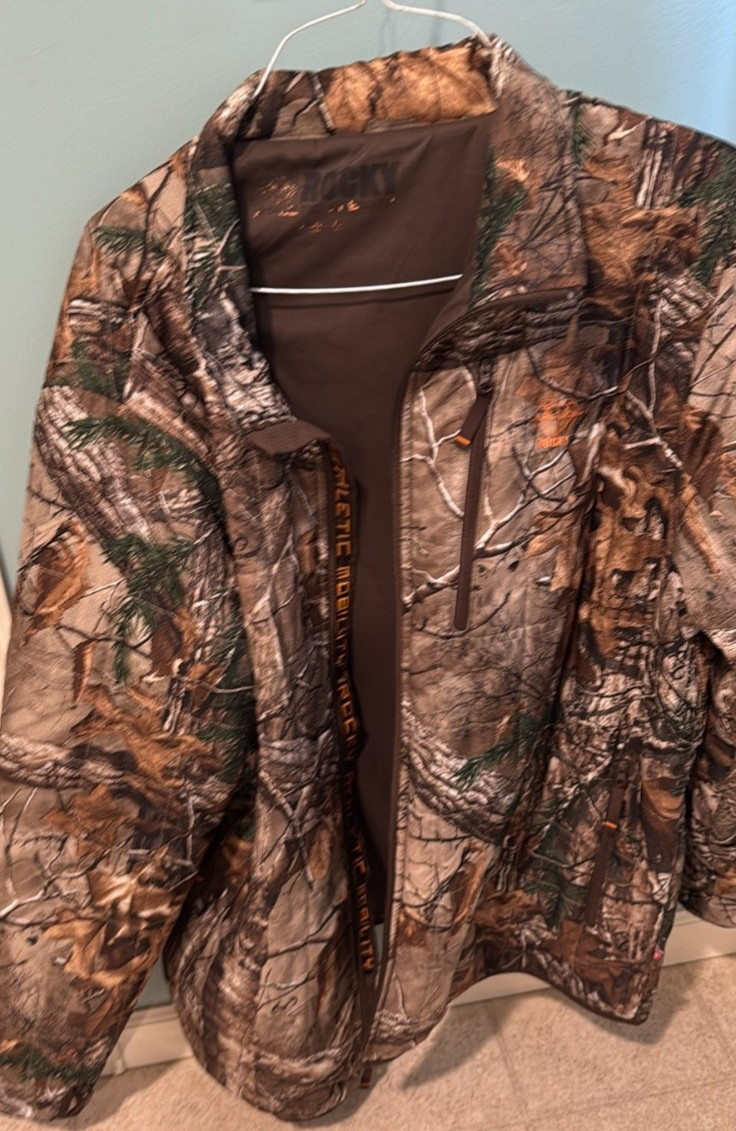 XXL Men’s Rocky Realtree Athletic Mobility polyester Jacket