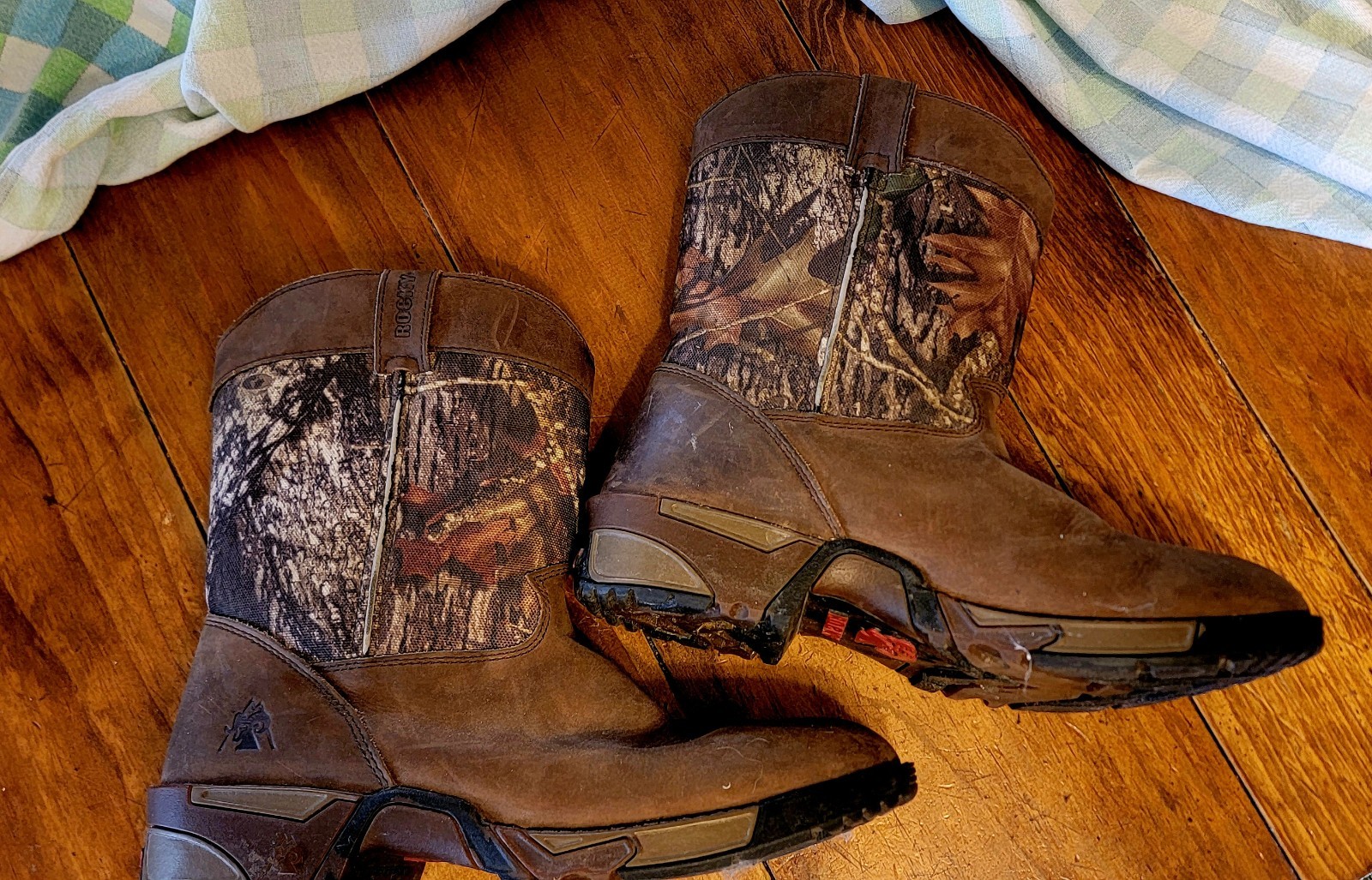 RockyYouth Camo Pull-on Boots 7M