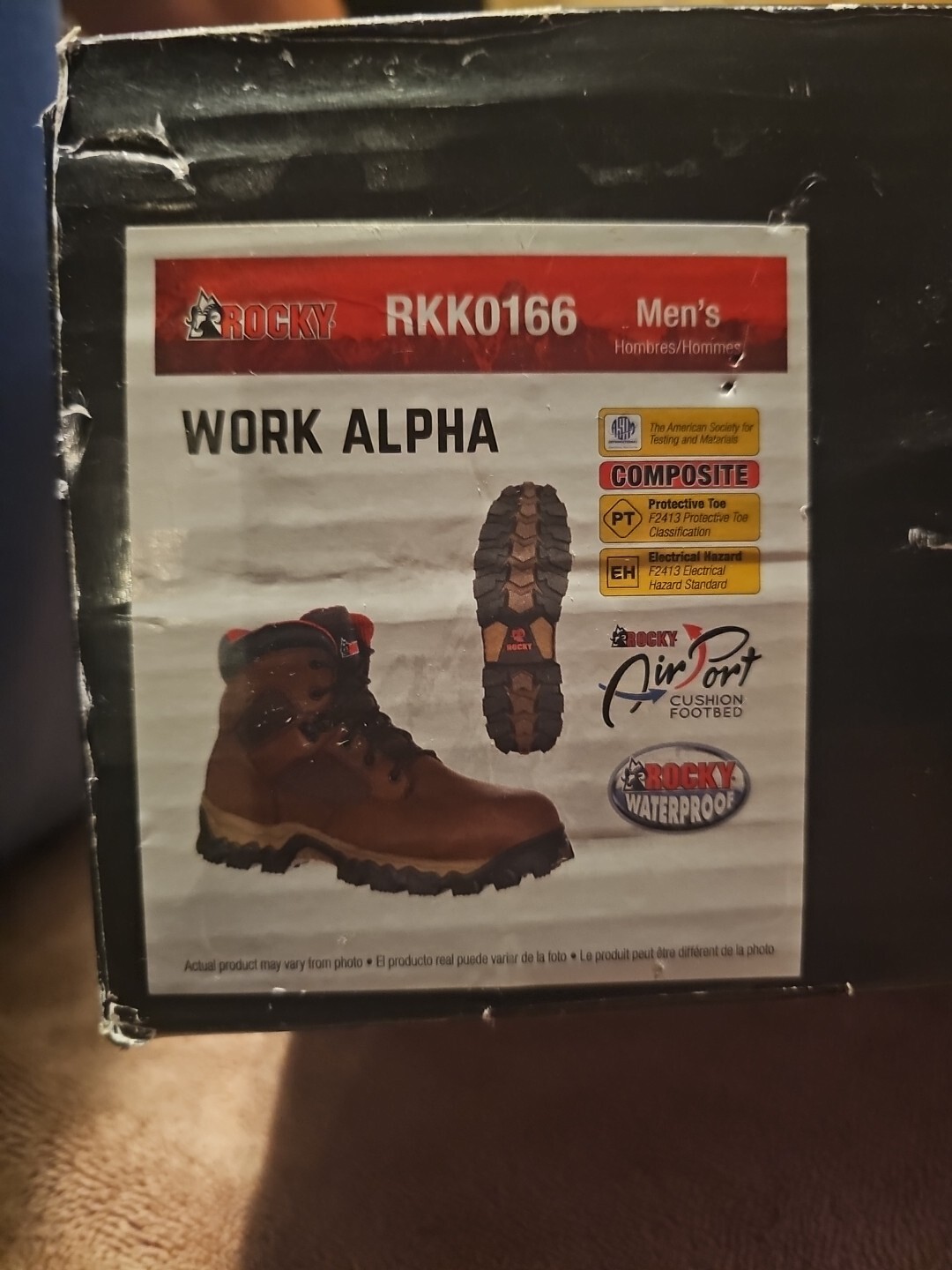Rocky Boots Work Alpha Composite