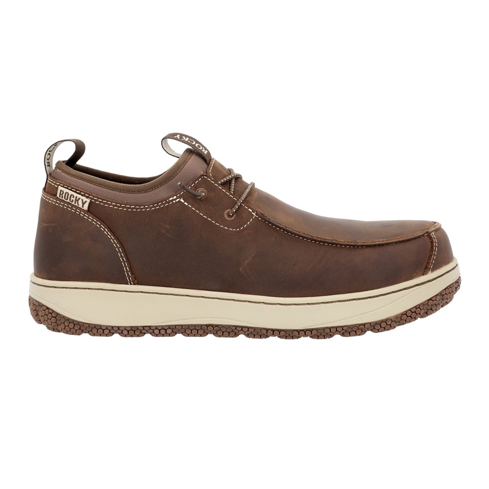 Rocky DryStrike Srx Lace Up Slip Resistant Work  Mens Brown  RKK0514