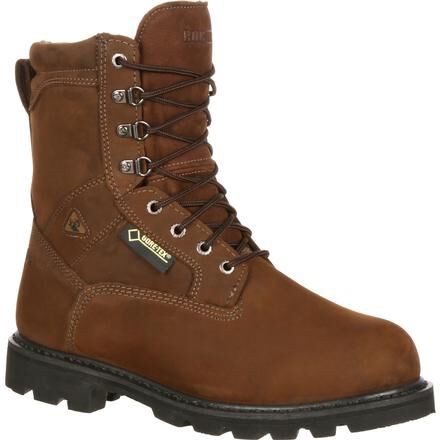 ROCKY WORK Men’s 9″ Ranger Steel Toe Insulated GORE-TEX Waterproof 600g Insulate