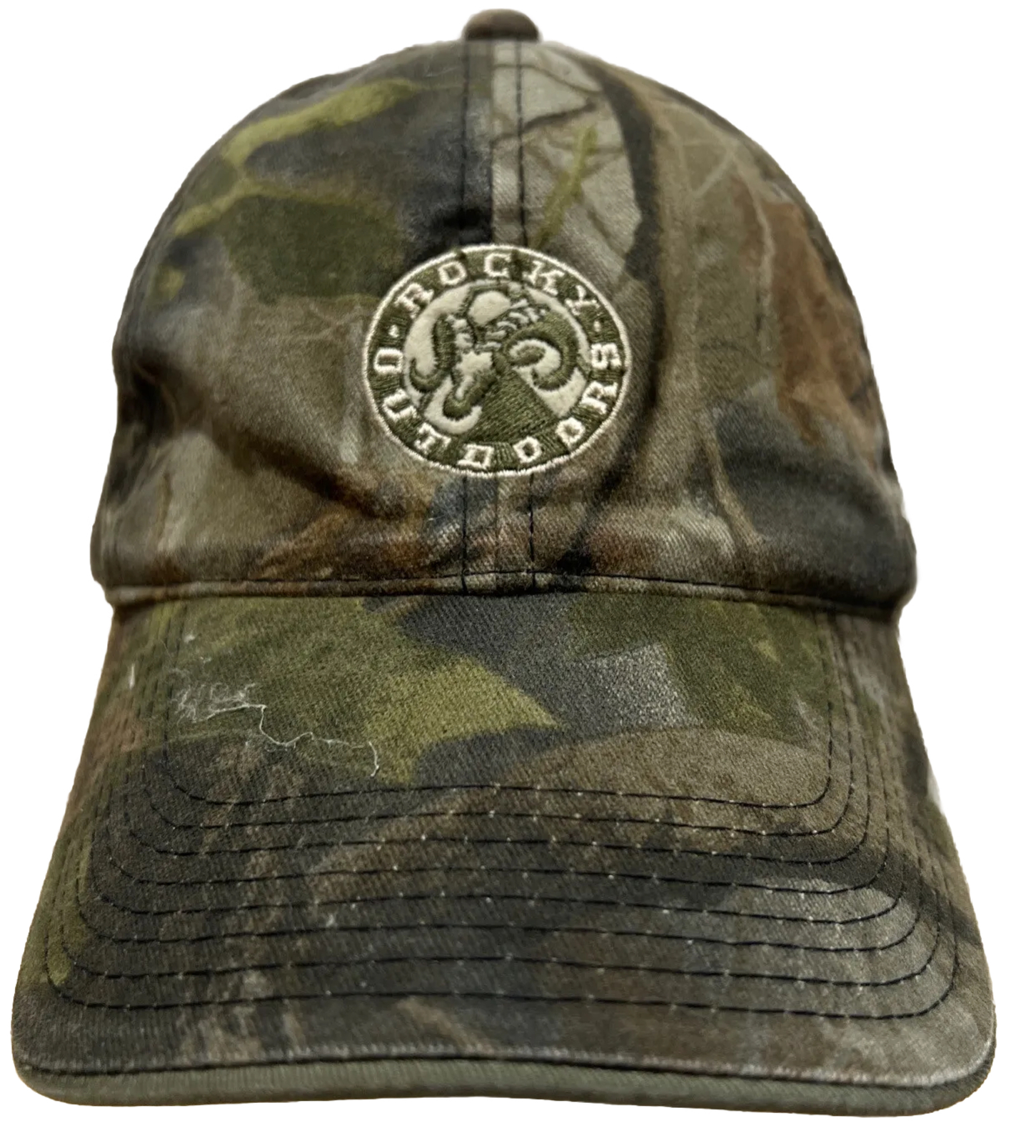 Rocky Outdoors Western Military Public Service Hunting Boots Camo Baseball Cap