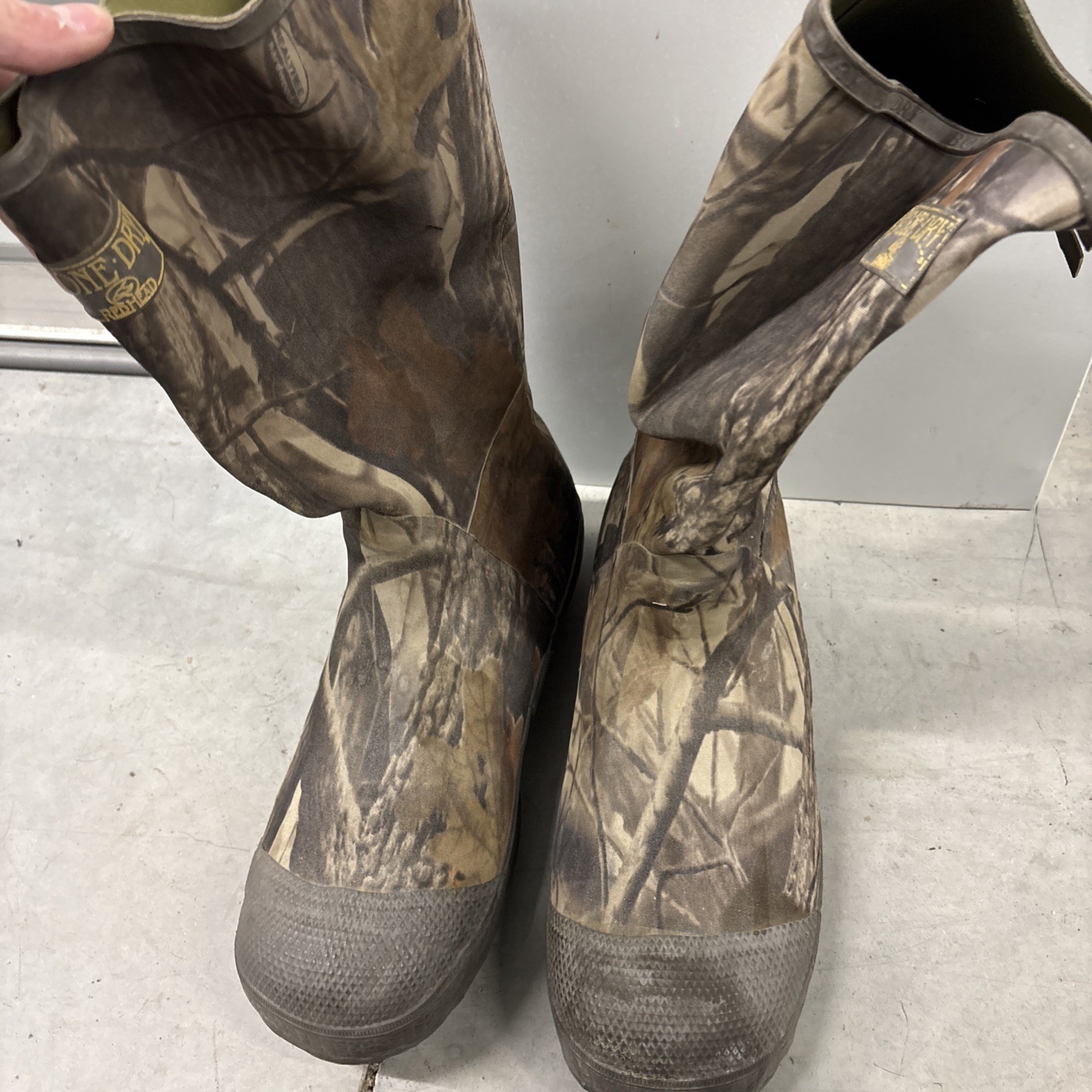 Rocky Bone Dry Thinsulate Camo Hunting Boots Mens 12 Waterproof Insulated