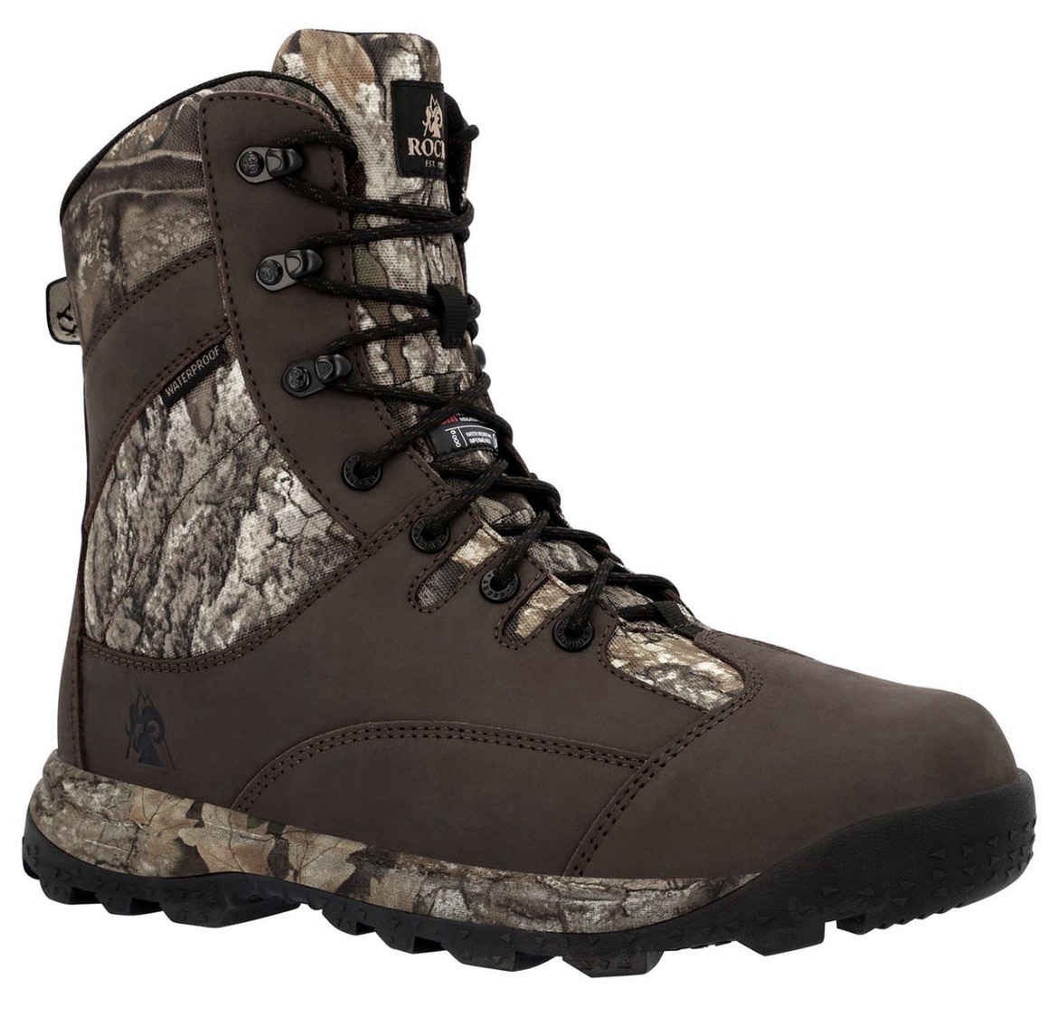Rocky Wildcat 1000G Waterproof Hunting Boot Realtree APX Size 13W