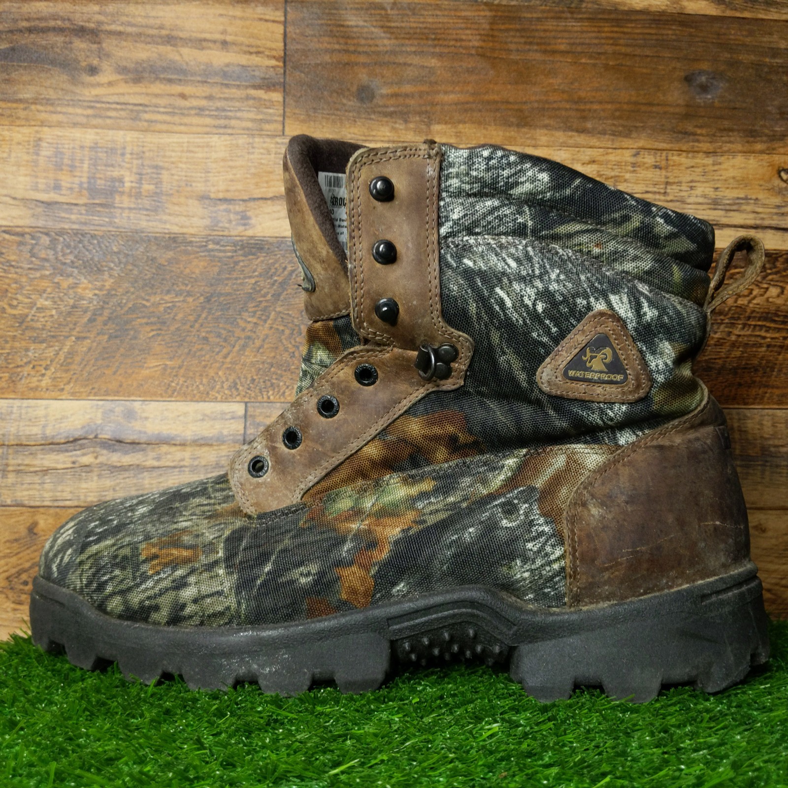 Rocky Outdoor Gear Men’s Waterproof 800 Grams of Thinsulate Camo Hunting Boot