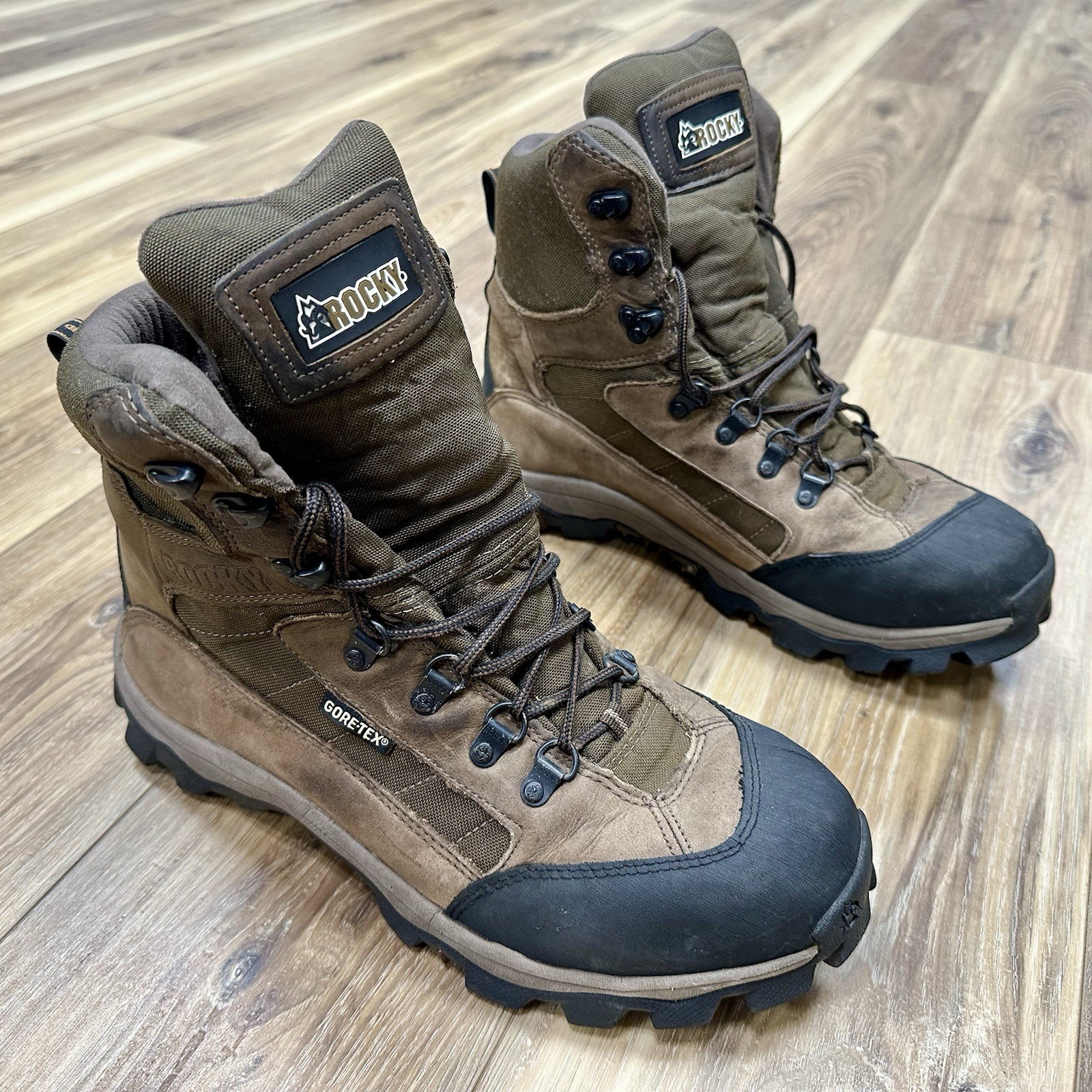 Rocky Lynx Gore-Tex 800g Thinsulate Insulated Waterproof Hunting Boots, Size 11