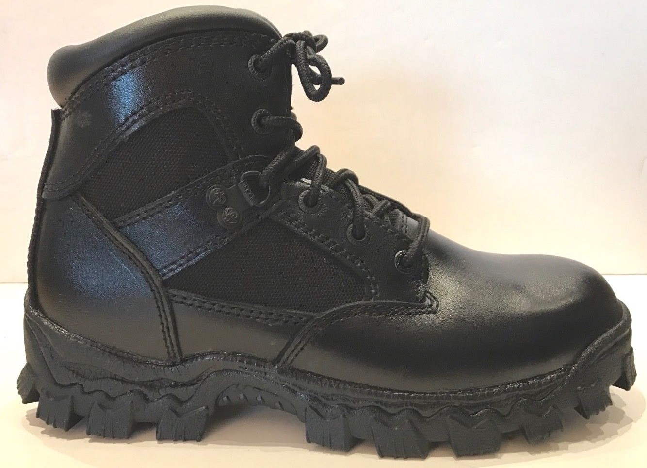 New Men’s Rocky ALPHA FORCE Comp Toe Black Boot – 2167 – Medium Sizes 3 – 8.5 M