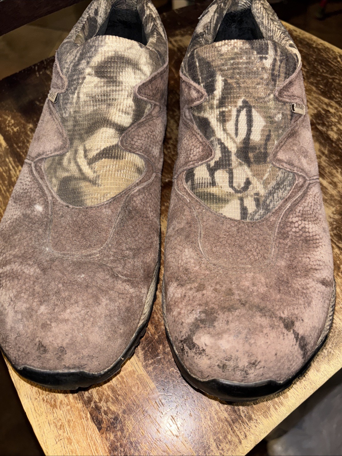 Rocky Slip On Camouflage Hunting Boots Size 10