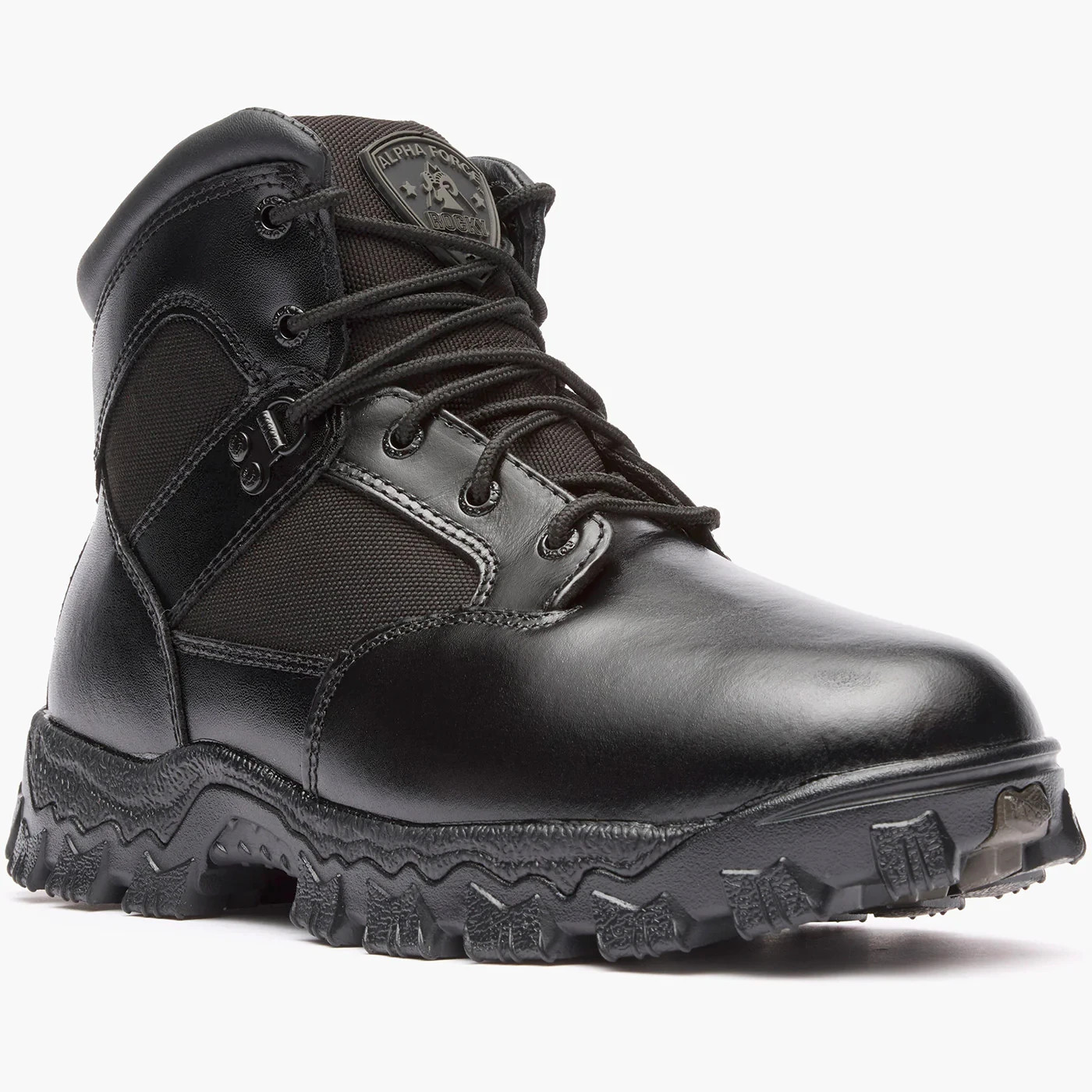 $139 8½ W WIDE Rocky Alpha Force Waterproof Combat Public Service Boots Leather