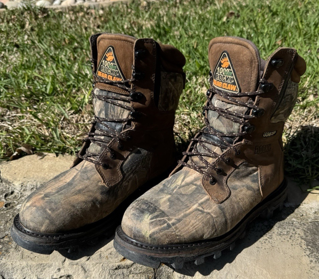 Rocky Mens BearClaw 3D Waterproof GTX Insulated Hunting/Workng Boots  10.5M