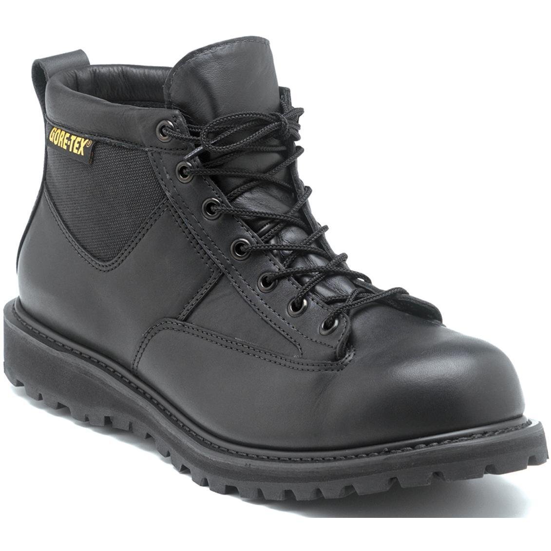 Rocky Mens Black Leather Goretex Work Northern Ops Chukka Boots 7 W