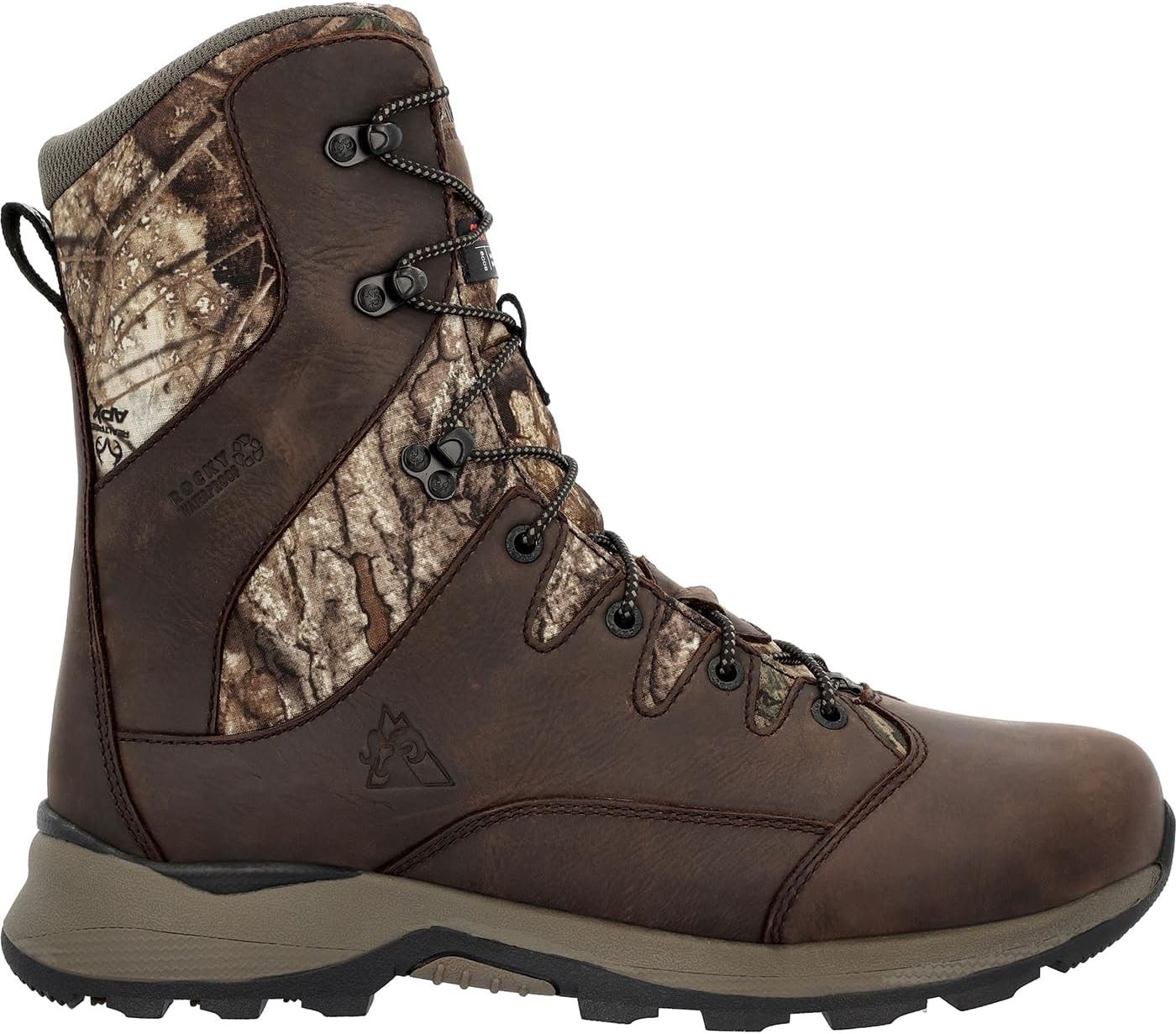 ROCKY Trophy Series 800G Insulated Outdoor Boot, 9.5,Realtree Apx