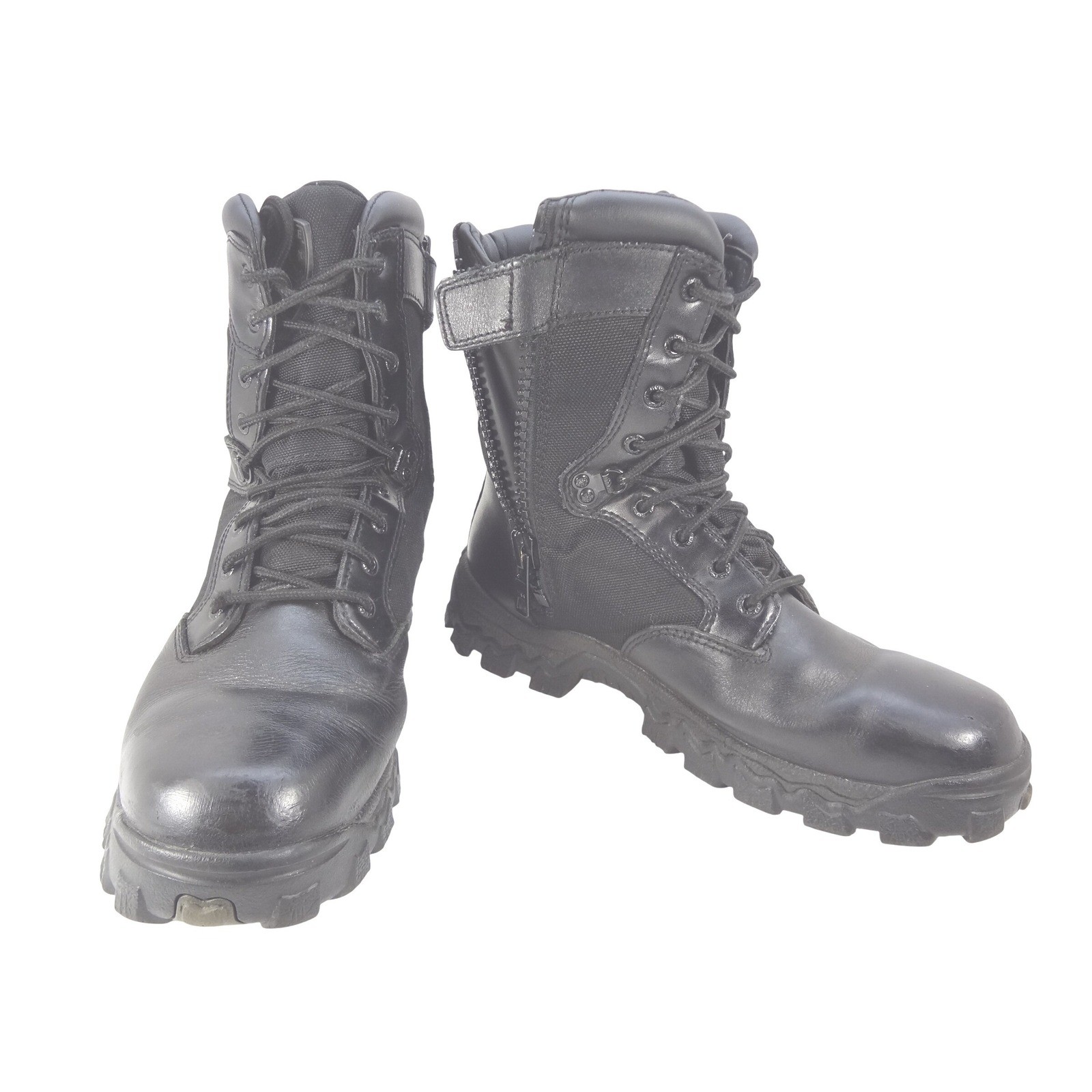 Rocky Alpha Force 8 in Waterproof Side Zip Tactical Boots Black Men’s size 10