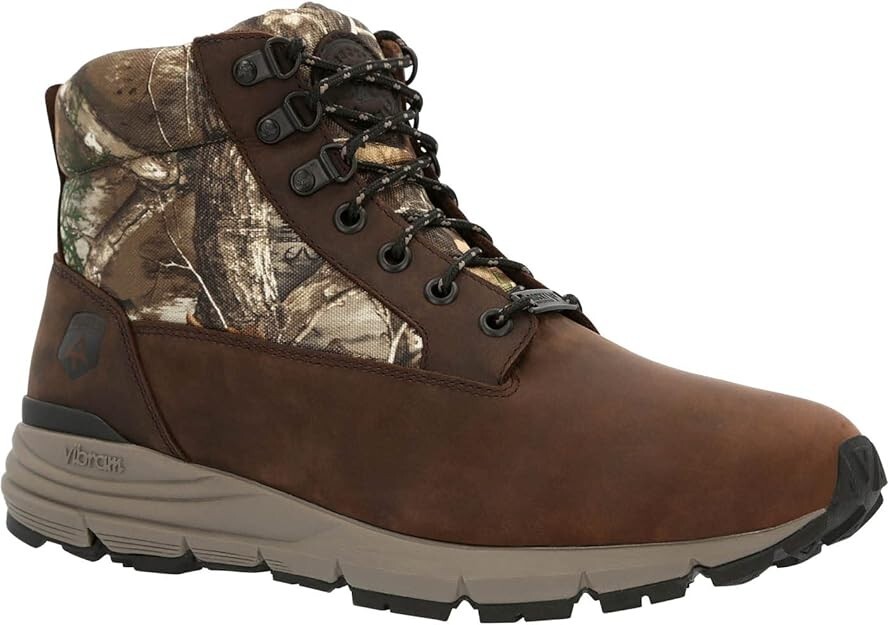 ROCKY MEN’S RKS0531 RUGGED AT WATERPROOF OUTDOOR LACER ANKLE BOOT, SIZE 12 W
