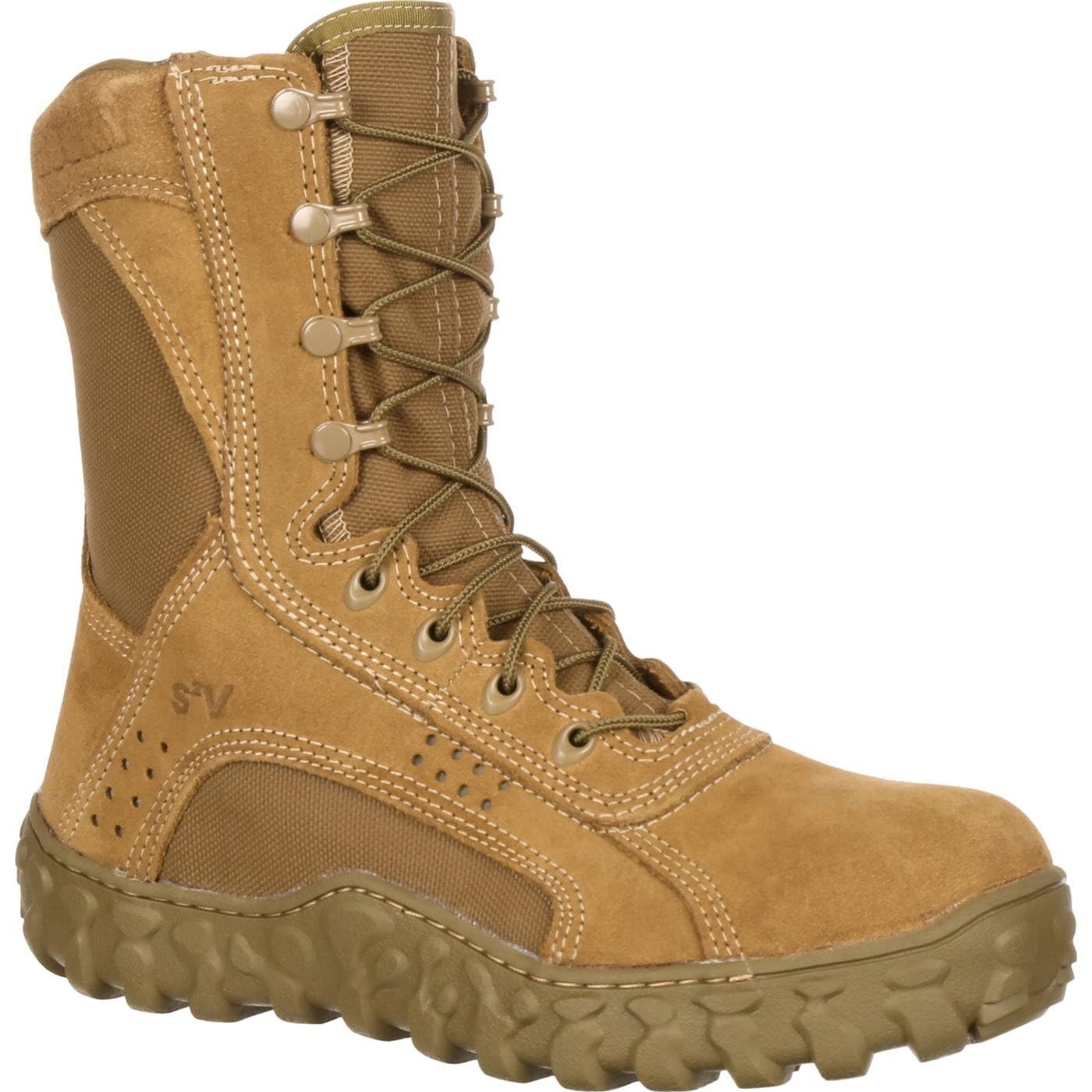 ROCKY Mens Fq0006104 Militaryandtacticalboots, Coyote Brown, 7.5 US