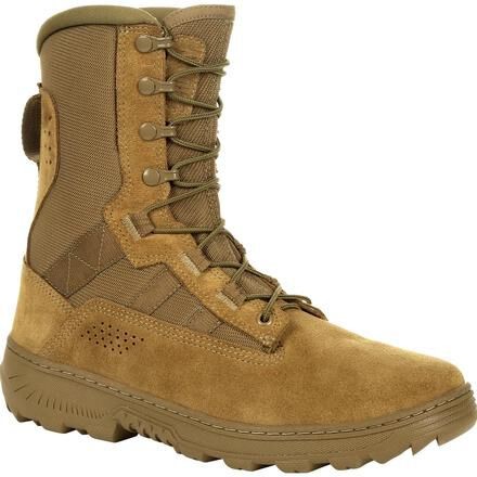 Rocky Havoc Commercial Military Boot, Coyote Brown