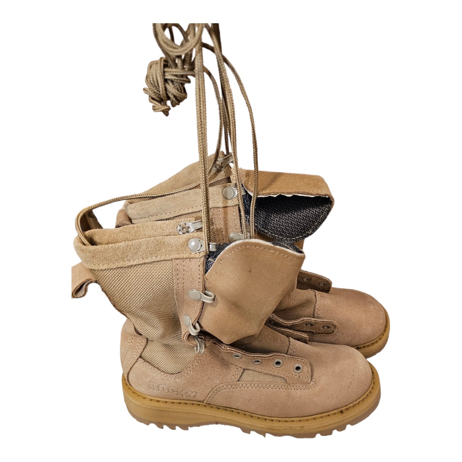 MILITARY COMBAT BOOTS BRAND NEW  ROCKY GORE-TEX STEEL TOE 3 XW ARMY OUTDOOR GEAR