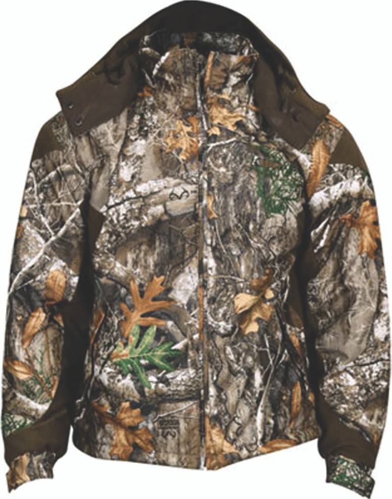 ROCKY PRO HUNTER RAIN JACKET W/HOOD REAL TREE EDGE M