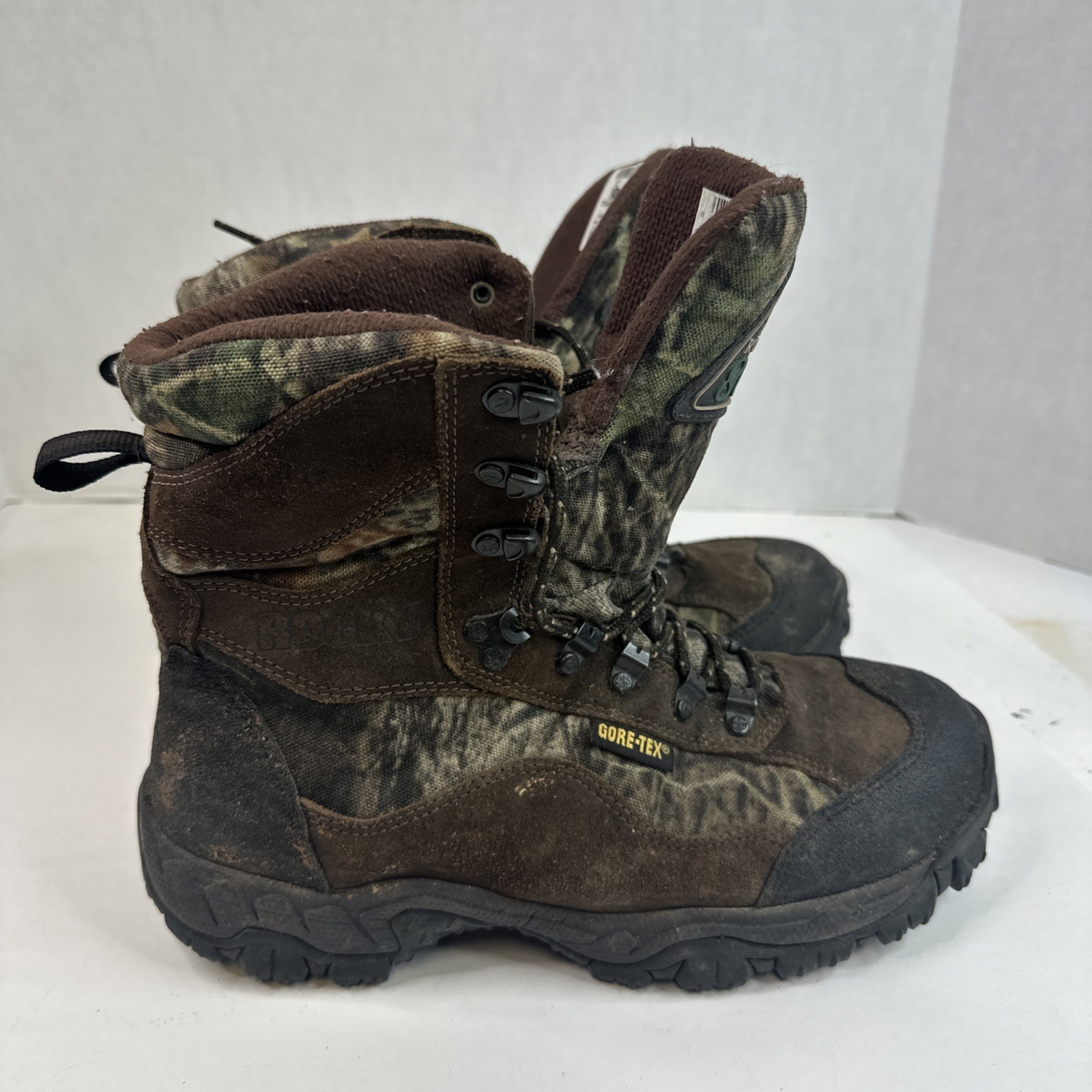 Rocky Tremor 800 Grams Gore-Tex Camo Boots Men’s Size 9