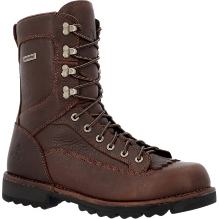 ROCKY Men 10″ Rocky – Brown, Brown